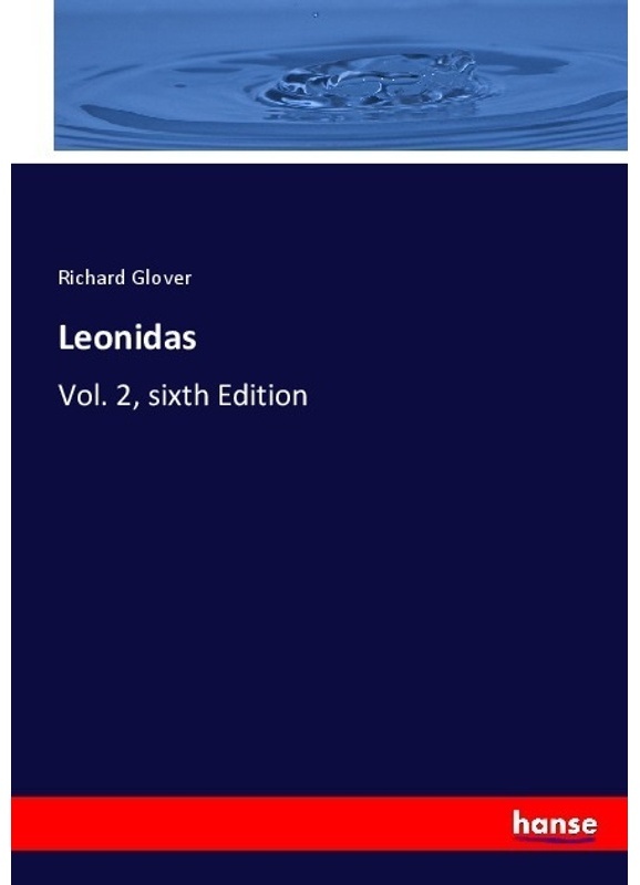 Leonidas - Richard Glover, Kartoniert (TB)