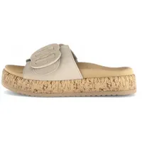 Gabor Pantolette ecru / gold 36