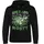 Rick and Morty Hoodie Schwarz L