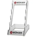 Böker Manufaktur Solingen Acryl Display Fahrtenmesser 4 Transparent - 14,5 x 26 cm (B/H), silber