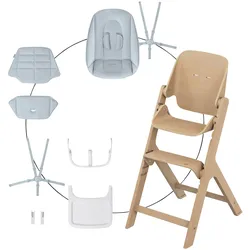 Maxi-Cosi Bundle Hochstuhl Nesta inkl. Neugeborenenset + Baby- und Kleinkinderset, natur