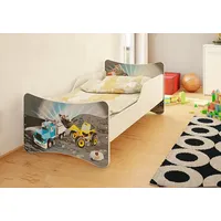 4myBaby GmbH Best for Kids Kinderbett mit Schaummatratze mit TÜV Zertifiziert 90x180 cm