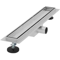 luxebath Duschrinne 50 cm 2in1 befliesbar, extra flach,