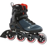 Rollerblade Herren Macroblade 90 Inlineskate, Orion Bleu/Spicy Orange, 310