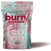 Shape & Burn | Sättigungskapseln mit Glucomannan & Chrom 180 St