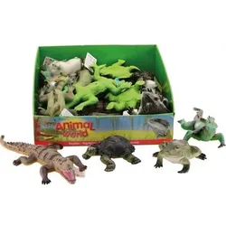 JOHNTOY 26700 Animal World Reptilien, sortiert