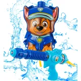 PAW PATROL Wasserpistole Kinder Water Blaster mit Wassertank, Outdoor Spielzeug ab 3 Jahre (Chase Wasserpistole)