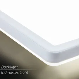 Briloner LED Panel Tava 1 rechteckig 98 x 20 x 3 cm weiß