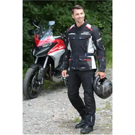 BÜSE Highland II Textiljacke Schwarz/Gelb 56