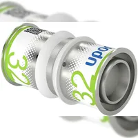 Uponor Kupplung S-Press PLUS aus PPSU 32x32mm