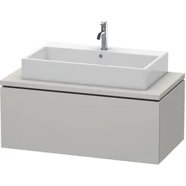 Duravit L-Cube 102x54,7cm, betongr ma, f Kons, 1 Auszug