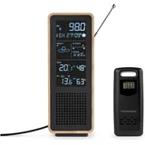 Thomson Wetterstation WS102 Holz/schwarz TH390391