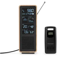 Thomson Wetterstation WS102 Holz/schwarz TH390391
