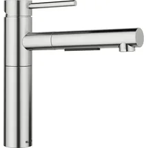 Blanco Alta-S II Einhebelmischer PVD Steel