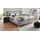 Collection AB Boxspringbett COLLECTION AB "London, inklusive Topper und Kissen, mit LED-Beleuchtung", grau (hellgrau, anthrazit), B:190cm L:206cm, Komplettbetten, Boxspringbett, Boxspringbett erhältlich in 90cmx200cm, 140cmx200cm & 180cmx200cm