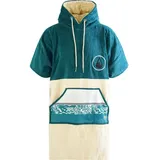 WAVE HAWAII COTTON VELOURS PETROL Poncho 2026