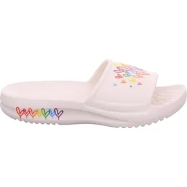 SKECHERS Foamies IN LOVE WITH LOVE mit Herzchen-Print Gr. 40 weiß - 60834712-40