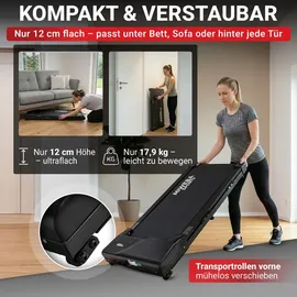 MIWEBA Walking Pad Schwarz