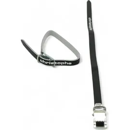 Zéfal Zefal Pedalriemen schwarz 370mm, Leder Riemen Pedal