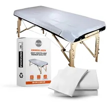 Best Quality PIMPAM FACTORY 100% Guaranteed PimPam Factory - Einweg Bettlaken Nicht einstellbar - 80x200 Cm (Packung 10) - Hergestellt aus SMS-Material - Massageliegen bezüge Flüssigkeitsabweisend - Hypoallergen