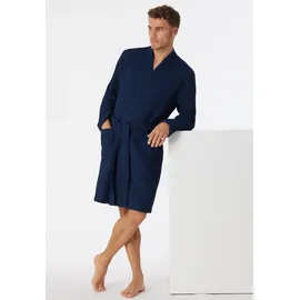 SCHIESSER Essentials Bademantel Blau M