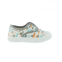 Victoria Unisex für Kinder. 366121 Englische Pantoffeln von Jessica Nielsen grau (34), Stoff, Lässig, Kinderbekleidung