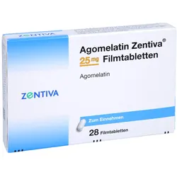 Agomelatin Zentiva 25 mg Filmtabletten 28 St