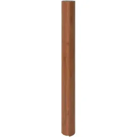 vidaXL Teppich, Rechteckig Braun 60x500 cm Bambus