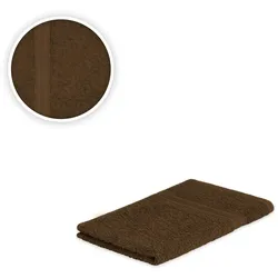 EXKLUSIV HEIMTEXTIL Handtuch 500g/m2 Gästehandtuch 30 x 50 cm Schokobraun Hohe Qualität