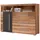OTTO home Roger 120 x 92 x 38,5 cm Braun / Schwarzwood