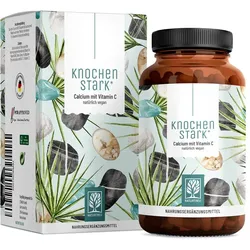 Knochenstark: Calcium Kapseln mit Vitamin C 120 St