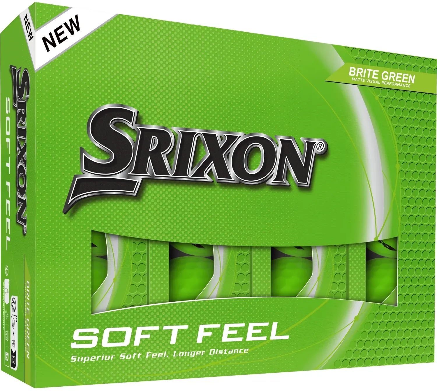 Srixon Golfbälle Soft Feel - 12er Pack, gruen