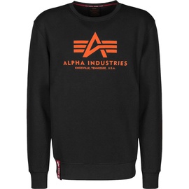 Alpha Industries Basic Sweater Schwarz 3XL