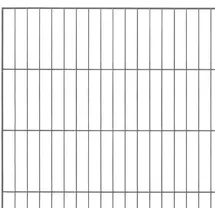 Floraworld Einstabmattenzaun 200 x 75 cm Anthrazit