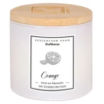Kerzenfarm Hahn Duftkerze 1 orange
