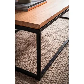 Wohnling Livetastic Couchtisch Braun Akazie 60 x 40 x 120 cm