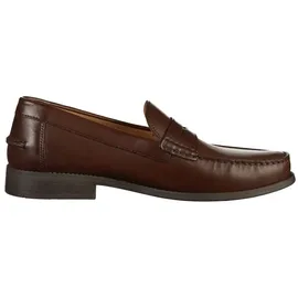 GEOX New Damon Loafer, Dk Brown, 42