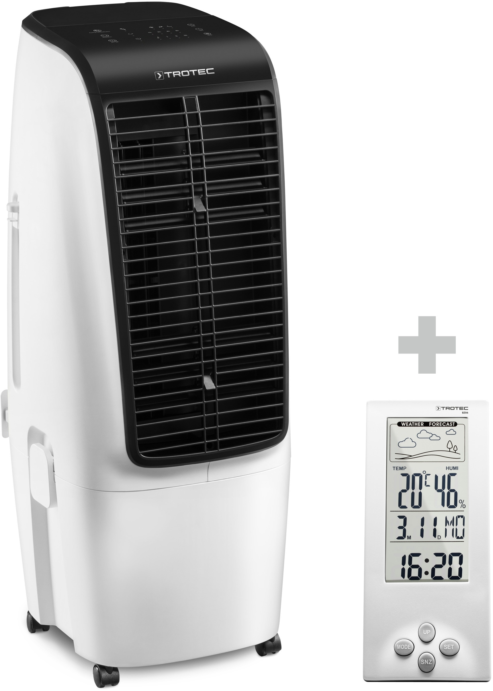 Trotec Aircooler PAE 51 + Design-weerstation BZ06