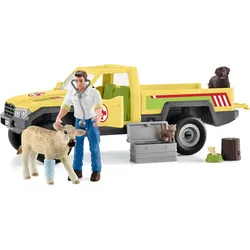 Schleich 42503 - Tierfiguren Farm World - Tierarztbesuch auf dem Bauernhof