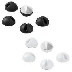 goobay Kabelclips schwarz