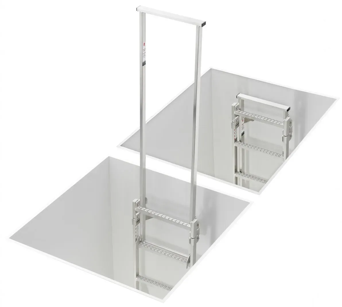 Hailo Professional Zweiholm-Einstiegshilfe LW 400 1.4571