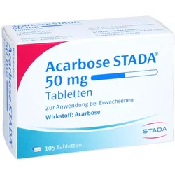 Acarbose Stada 50 mg Tabletten 105 St