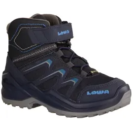 Lowa MADDOX WARM GTX Mid Kinder Leichtwanderschuhe stahlblau, 32
