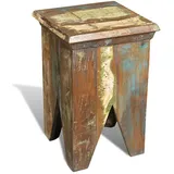 vidaXL Hocker Altholz