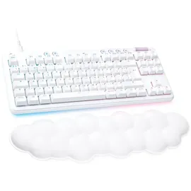 Logitech G 920-010414 Tastatur Gaming USB QWERTY Spanisch Weiß - Weiß