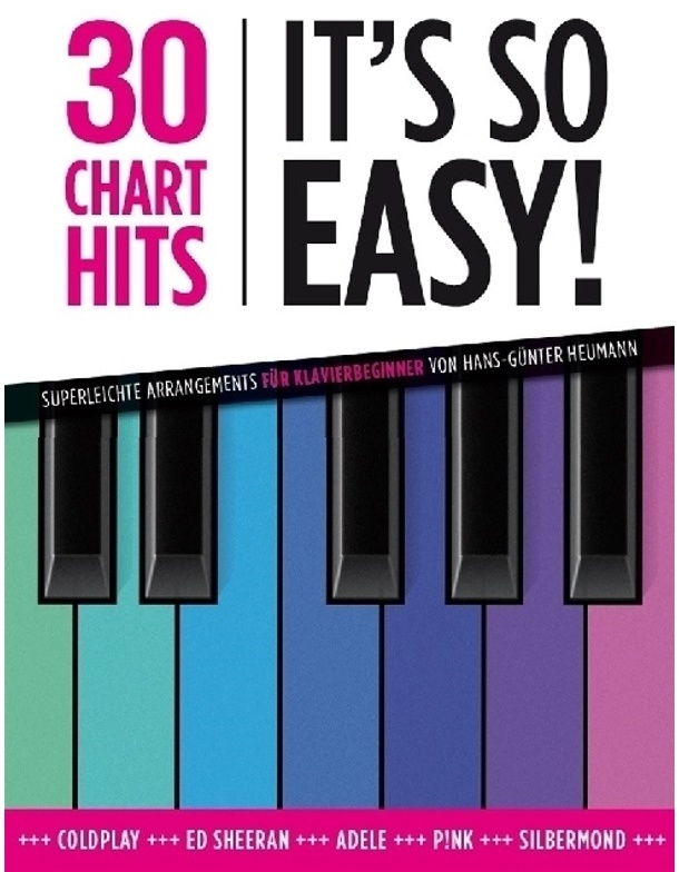 30 Chart Hits - It's So Easy!  Klavier - Hans-Gunter Heumann  Kartoniert (TB)