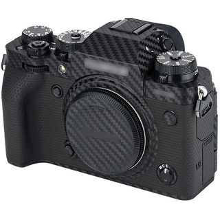 Kiwifotos Kratzschutz-Aufkleber für Fujifilm Fuji X-T4 XT4 Kamera, Karbonfaser, Schwarz