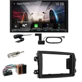 Kenwood DMX8021DABS Android Auto CarPlay Einbauset für Fiat Ducato ab 2022