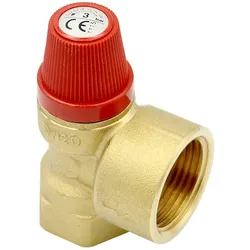 Caleffi Membran Sicherheitsventil 3/4 Zoll 3 bar Überdruckventil Druckventil