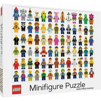 Chronicle Books Lego Minifigure 1000-Piece Puzzle
